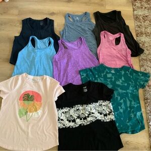 Like New x9 athletic tank tops, racer backs t shirts